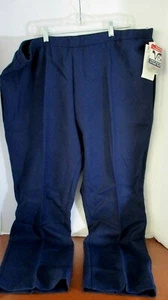 DONNKENNY ~ JC Pennys ~ marineblaue proportionierte PULL-ON-HOSE ~ Damen 26WP ~ neu mit Etikett - Bild 1 von 6