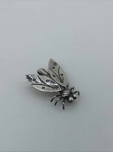 Edgar Platero Sterling Bee Insect Brooch - Picture 1 of 9