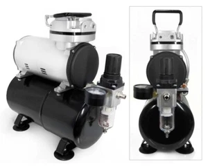 1/6 HP Portable Air Compressor 3L Tank Piston Type 220-240V 50HZ 110-120V 60HZ - Picture 1 of 1