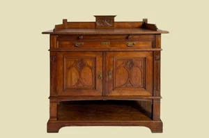 1920er Anrichte Buffet ANTIK Jugendstil Kommode Halbschrank Sideboard von 1920 - Bild 1 von 20