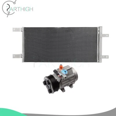 Конденсатор переменного тока и компрессор переменного тока подходят для 2011 2012 2013 2016 Ford F-250 Super Duty - Изображение 1 из 4