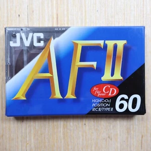 JVC AF II 60 Blank Audio Cassette Tape (Sealed) New! - Picture 1 of 2