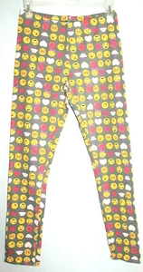 EMOJI ANKLE LEGGINGS HOSE MÄDCHEN XL(14-16) EXTRA LARGE YOUTH - Bild 1 von 2