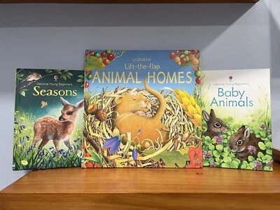 Lot Of 3 Usborne Books About Animals And Nature Homeschool Used Great Condition - Image 1 of 4