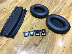 NEW - Headband Cushion Pad + EarPads + End Clips For Bose QuietComfort QC2 QC15  - Picture 1 of 2