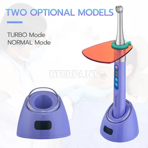 ETERFANT Original Dental iLed 1 S Härtungsleuchte LED Härtungslampe 2500mw/cm² Lila - Bild 1 von 24