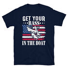 T-Shirt Het Your Bass In The Boat Angeln Fisch Natur Outdoor