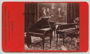 Konzert-Flügel von Wolfgang Amadeus Mozart - CDV Foto - Bild 1 von 2