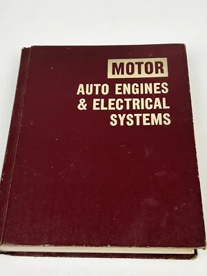 Motor Auto Engines and Electrical Systems Hardcover 1977 7th Edition - Image 1 of 4