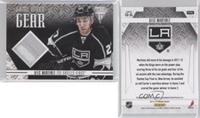 2012-13 Panini Rookie Anthology Titanium Game Worn Gear Prime /50 Alec Martinez