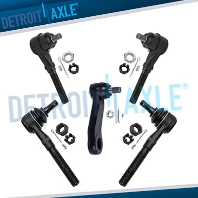 4WD Front Inner Outer Tie Rod Pitman Arm for  1997- 2003 Ford F-150 Expedition - Image 1 of 4