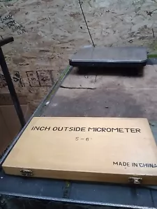 Inch Outside Micrometer 5-6" - Picture 1 of 6