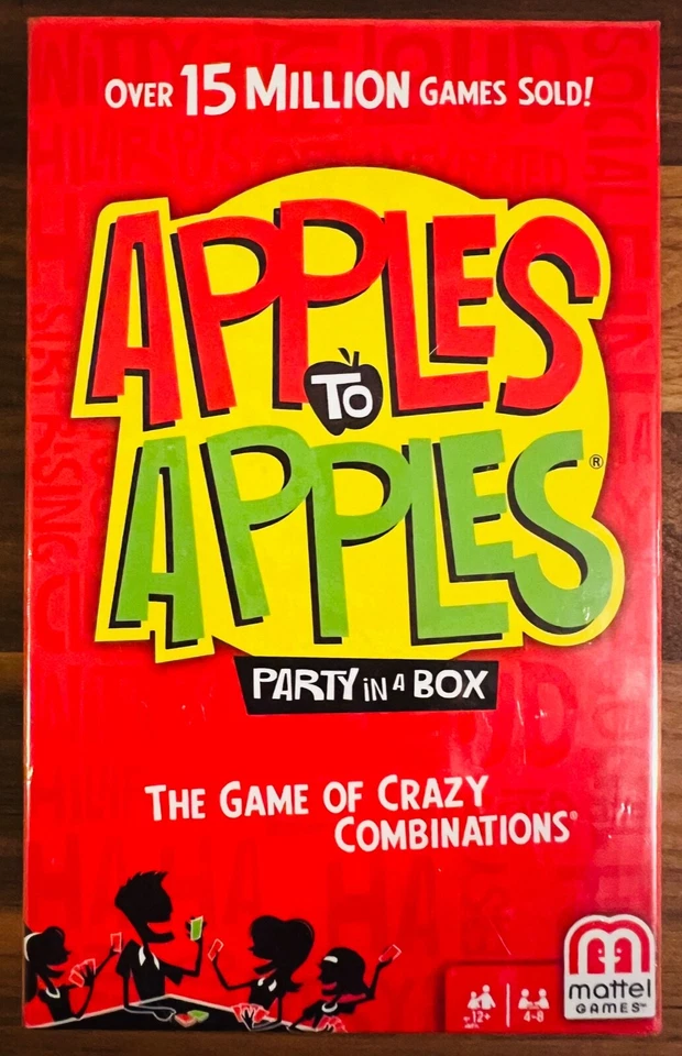 Brand New Sealed Apples To Apples Party In A Box - On The Go! Mattel Games - Image 1 of 2