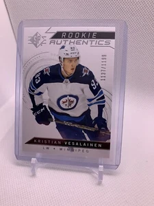 2018-19 SP Rookie Authentics Retail /1199 Kristian Vesalainen #127 Rookie RC - Picture 1 of 2