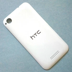 HTC Desire 320 rear battery cover White back housing shell Genuine - Picture 1 of 2