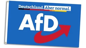 AFD Flagge 150x90 cm Alternative für Deutschland AfD Partei Fanartikel Fahne NEU - Bild 1 von 9