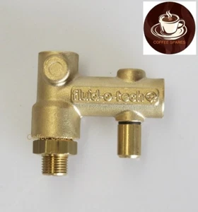 Fluid O Tech ADJUSTABLE BYPASS & ADAPTOR to 1/8" BSP - fits Ulka EP & EX pumps - Picture 1 of 5