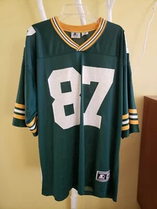 Vintage Green Bay Packers Robert Brooks NFL Football Jersey Starters Mens 52 - Picture 1 of 6