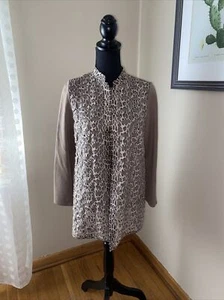 Chicos 0P Leopard Staubtuch - Neu mit Etikett - ATEMBERAUBEND  - Bild 1 von 8