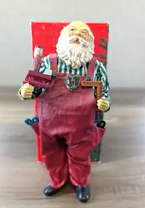 Clothtique by Possible Dreams #713033 1988 Carpenter Santa figure - Picture 1 of 12