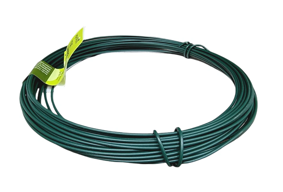 Garden Wire Strong Green Rust Protected 1-3.5 mm Tying Fixing Training 1-30 M