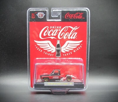 M2 MACHINES 1976 GMC Sierra Grande 15 - Custom, DRINK Coca-Cola, Not a Chase - Image 1 of 3