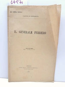 Claudio di Sommariva Il generale Ferrero Firenze 1902 - Bild 1 von 3