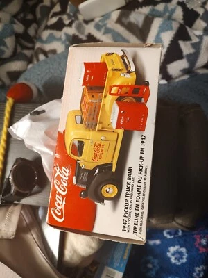 Brand New Sealed ERTL Coca Cola 1947 Dodge 27026 1999 Vintage, Unopened, Bank - Image 1 of 4