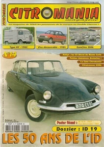 CITROMANIA 14 CITROEN ID19 1957 TYP HY 1982 VISUM AUFDECKBAR 1985 EUROCITRO - Bild 1 von 2