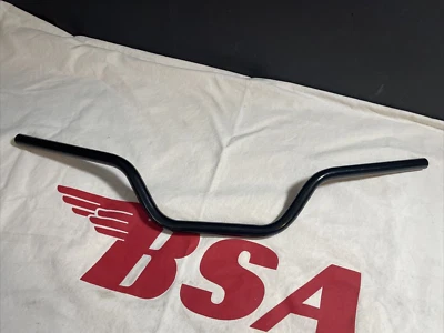 Manillar Flat Track Scramble BSA Triumph Norton 650 750 4" elevación 31" largo negro Foto 1 de 4