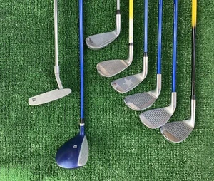 Wilson Movie Junior Golf Set 32” FW Driver Inches S,6,7,9,Iron +Ex/RH/Pre-Owned - Picture 1 of 21