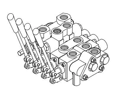 Prince SV Control Valve Closed Center Plug for RD4100 Series, 12 GPM - Image 1 of 1