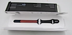 NIB Apple Nike Sport 40mm Watch Band Blue/Black Bright Mango - Zdjęcie 1 z 4
