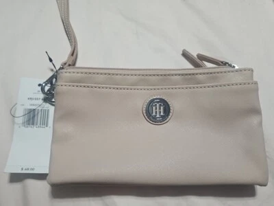 Cartera Muñequera RARA TOMMY HILFIGER, Rosa NUEVA CON ETIQUETAS $68 69jl557650 Mujer Envío Gratis Foto 1 de 4