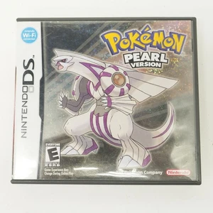 Pokemon Versión Perla (Nintendo DS) Solo Estuche Vacío, Póster Promocional Sin Juego - Imagen 1 de 6