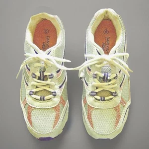 Danskin Now Shoes Womens Athletic Size 6 Glitter White Pink Purple Medium Width - Picture 1 of 10