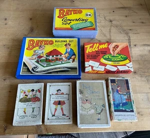 Bayko Set Costruzioni E Convertimento Con Altri Giochi Vintage. - Foto 1 di 17