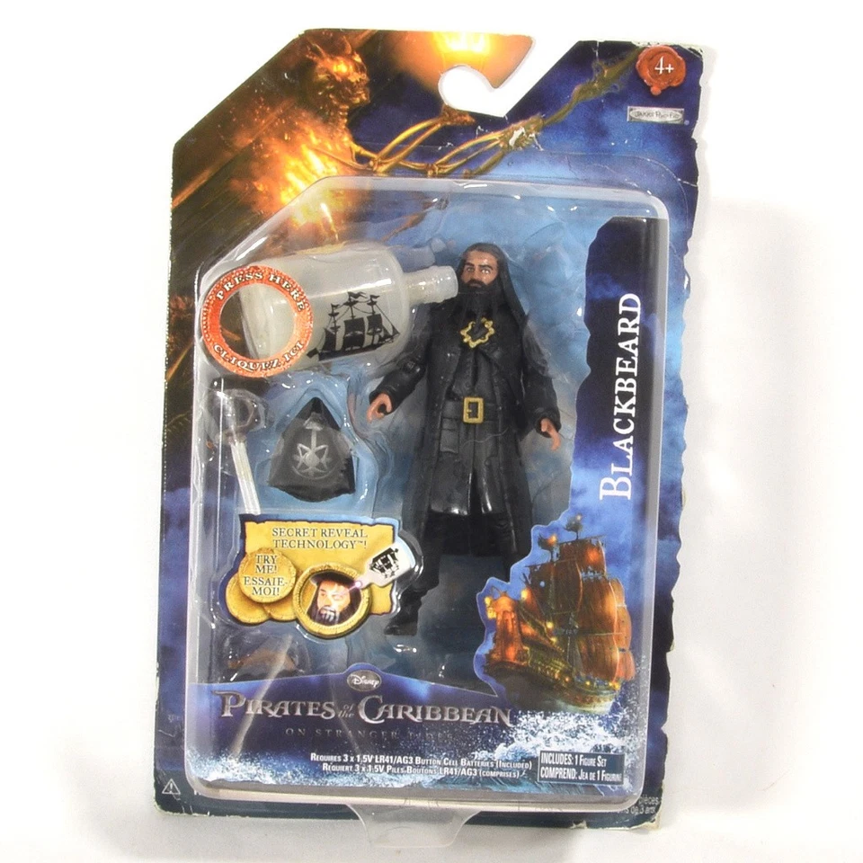 Figura Barba Negra Disney Piratas del Caribe On Stranger Tides NUEVO Foto 1 de 1