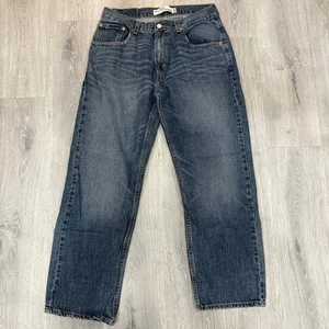 Jeans Levi’s 559 Uomo Y2K 32x30 Blu Relaxed Vestibilità Dritta 100% Cotone Vintage - Foto 1 di 7