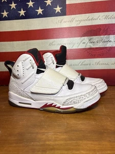 Nike Air Jordan Son Of Mars Sneakers Uomo 6.5y Bianco Rosso Nero 512245-112 Scarpe - Foto 1 di 5
