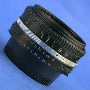 Nikon Nikkor 50mm 1.8 Ai-S Pancake Lens - Picture 1 of 6