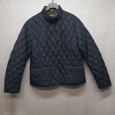 Abrigo Eddie Bauer Premium 550 Plumón de Ganso Mujer’s L Chaqueta Negra Edredón Ligero Foto 1 de 4