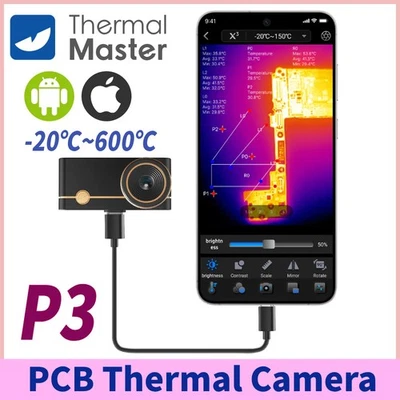 Thermal Master P3 PCB Thermal Camera 512×384 X³ IR resolution For Android & iOS - Image 1 of 4