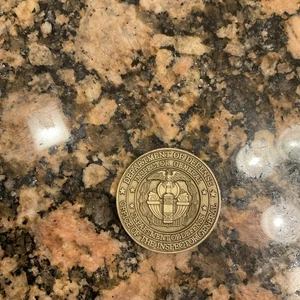 DCIS DEFENSE CRIMINAL INVESTIGATIVE SERVICE DOD Inspector General Challenge Coin - Bild 1 von 3