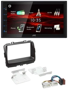 JVC USB Bluetooth MP3 DAB 2DIN Autoradio für Kia Carens 4 RP ab 2013 - Bild 1 von 7