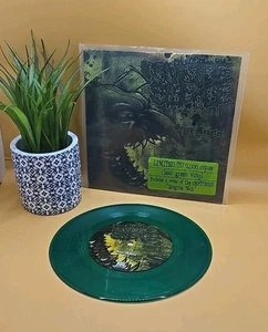 SUICIDE SILENCE Green Monster / Engine No. 9 / No Pity For Coward 7" GREEN VINYL - Picture 1 of 8