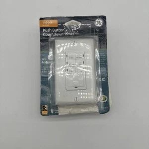 Interruptor temporizador de cuenta regresiva pulsador eléctrico GE Home 15318 CFL y LED - Imagen 1 de 4