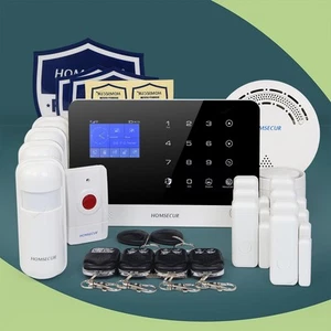 HOMSECUR Wireless WIFI 4G GSM SMS Autodial Burglar Intruder Alarm System - Picture 1 of 12