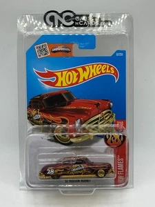 2016 Hot Wheels HW Flames Super Treasure Hunt '52 Hudson Hornet (Small Crease) - Picture 1 of 5