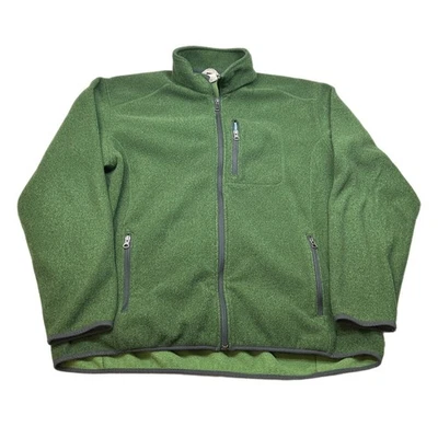 Duluth Trading Fleece Jacket Mens XL Olive Green Full Zip Outdoor Work - Image 1 of 4